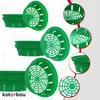 KOTARBAU® Set 3 pièces Panier À Bulbes ⌀ 200 / 230 / 260 mm Voir les images du produit 6