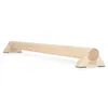 4FIZJO 100 cm Holz-Balancierbalken aus Buchenholz, Höhe 8 Produktbild-Vorschau 1