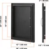 SucceBuy BBQ-Zugangstür, 415 x 570 mm, einzelne Produktbild-Vorschau 8