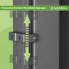 Casaria Tenda Parasole Laterale Nosara 160x300cm Anteprima dell’immagine prodotto 4