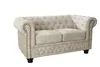 riess-ambiente Chesterfield 2er Sofa 150cm Samt champagner Produktbild-Vorschau 11
