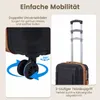 COSTWAY Kofferset 5 tlg., Koffer Set Hartschale inkl. 1 Produktbild-Vorschau 5