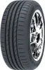 A close-up studio shot of a single car tire. Podgląd zdjęcia produktu