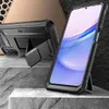 A smartphone case with a kickstand is displayed on a textured surface, with another phone case in the background. Náhľad obrázku produktu