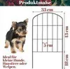 Zaun Gartenzaun Steckzaun Hundezaun Teichzaun für Garten Produktbild-Vorschau 3