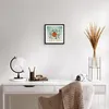 Gerahmtes Poster - Schwarzer Rahmen - Westen Sonne Gras - Produktbild-Vorschau 6