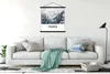 MuchoWow® Textilposter Frankreich - Alpen - Schnee 120x120 Produktbild-Vorschau 3
