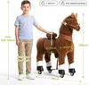 PonyCycle Reitpferd Authentisches Pferd Kinderfahrrad Produktbild-Vorschau 7