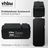 vhbw Akku Ersatz für Yard Force 862601, 862615, 862617, Produktbild-Vorschau 5