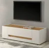 TV Lowboard "Center" in weiß mit Wotan Eiche, Produktbild-Vorschau 1
