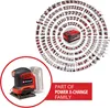 EINHELL Power X-Change Akku-Faust-Schwingschleifer TE-OS Produktbild-Vorschau 3