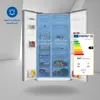 Exquisit Side by Side SBS560-050D inoxlook | 562 l Produktbild-Vorschau 2