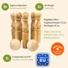 GICO Kegelspiel Kegel Set Bowling aus Holz für Kinder und Produktbild-Vorschau 2
