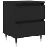 vidaXL Stolik nocny czarny 40x35x50 cm materiał Podgląd zdjęcia produktu 2