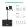 Ugreen USB 3.0 + USB-C 3.1 4 Port OTG Hub Black Produktbild-Vorschau 33