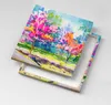 Abstract colorful trees – Leinwandbild Wandbild – 60x60 cm Produktbild-Vorschau 5