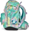 A side view of a colorful backpack with a bubble pattern. Podgląd zdjęcia produktu