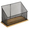 Organizer na korespondencję, bambus/metal, 20 x 14 x 29 cm Podgląd zdjęcia produktu 1
