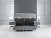 LINA Polsterbett  160x200  - Farbe: Grau - Set:  Produktbild-Vorschau 11