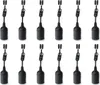 Baustellenfassung schwarz / weiß E27  230V max. 60Watt - Produktbild-Vorschau 1