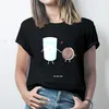 Mr. & Mrs. Panda T-Shirt Milch Keks - Schwarz - Geschenk, Produktbild-Vorschau 3