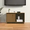 vidaXL TV-Schrank Honigbraun 74x35x44 cm Massivholz Kiefer Produktbild-Vorschau 8