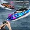 Ferngesteuertes Boot 2 Stück, RC Boot mit LED-Licht für Produktbild-Vorschau 4