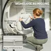 Outsunny Hängesessel mit Gestell faltbar Hängekorb mit dick Produktbild-Vorschau 9