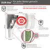DUR-line +Ultra Single LNB - 1 Teilnehmer weiß - mit Produktbild-Vorschau 3