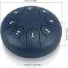 Steel Tongue Drum 6 Zoll 8 Töne Handpans Stahlzungentrommel Produktbild-Vorschau 2