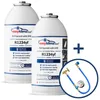 EasyKlima Nachfüllset mit 2x Ersatzgas und Manometer für Produktbild-Vorschau 1