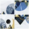 Poster - Poster ohne Rahmen - Abstraktion Geometrisch Berge Produktbild-Vorschau 8