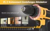 LifeImpree 21V Akkuschrauber Set, Akkubohrer mit 108PCS Produktbild-Vorschau 15