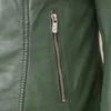 Jilani - Damen Lederjacke Lammnappa salbei : 42 Produktbild-Vorschau 4