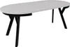 Esstisch ARI Rund 90-190 cm Ausziehbar Weiß Matt Produktbild-Vorschau 4