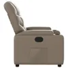 vidaXL Relaxsessel Cappuccino-Braun Kunstleder Produktbild-Vorschau 4