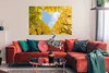 MuchoWow® Poster Bäume - Herz - Gelb - Himmel 120x80 cm - Produktbild-Vorschau 2
