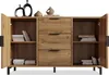 Komoda Sweiko z 2 drzwiczkami i 3 szufladami, 120 x 40 x 76 Podgląd zdjęcia produktu 19