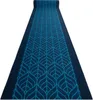 CHODNIK PODGUMOWANY PIÓRA granat 120cm niebieski 120x400 cm Podgląd zdjęcia produktu 1