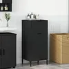 vidaXL Kúpeľňová skrinka so zásuvkami čierna 39,5 x 36 x 88 Náhľad obrázku produktu 3