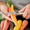 Rösle Pendelschäler quer 17cm, mit Rundgriff Produktbild-Vorschau 4