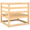 vidaXL Garten Ecksofa Massivholz Kiefer - Ecksofa - Produktbild-Vorschau 5