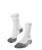 A pair of white and gray athletic socks are shown against a white background. Produktbild-Vorschau