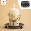 B-goods bremermann set di 4 portacandele, candelieri, Anteprima dell’immagine prodotto 6