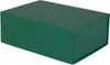A closed green gift box on a white background. Produktbild-Vorschau