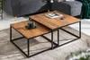 Konferenční stolek Elements set 2 sheesham black/ 43711 Náhled obrázku produktu 3