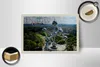 Holzschild Reise 18x12 cm Brüssel Belgien Atomium Geschenk Produktbild-Vorschau 2