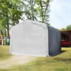 Weideunterstand 4x4 m PVC Plane 850N Lagerzelt Unterstand Produktbild-Vorschau 5