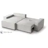 Ecksofa San Remo L-form Polsterecke mit Cord-Bezug mit Produktbild-Vorschau 3
