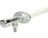 A close-up studio shot of a frost-proof outdoor wall tap with a white hose attached. Náhled obrázku produktu